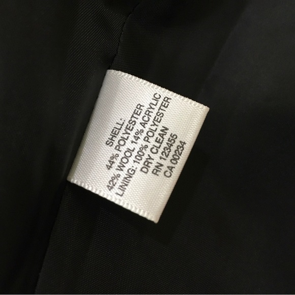 Lord&Taylor 424 Fifth Skirt A-line Evening Blue Textured Wool Blend New Size 10 - Picture 4 of 7